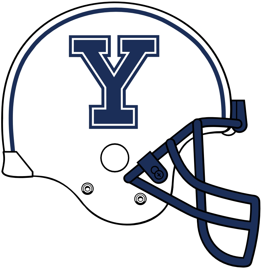 Yale Bulldogs 0-Pres Helmet Logo iron on transfers for clothing